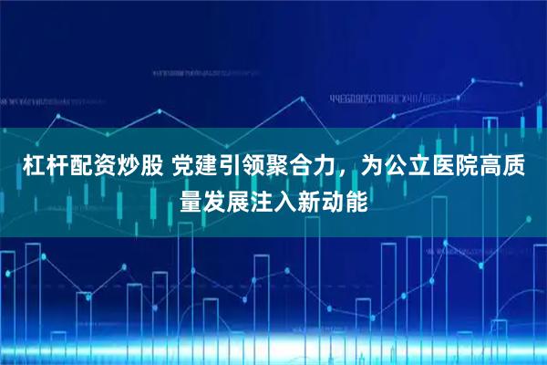杠杆配资炒股 党建引领聚合力，为公立医院高质量发展注入新动能
